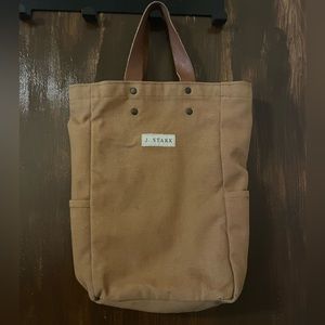 J. Stark canvas wine tote in great shape